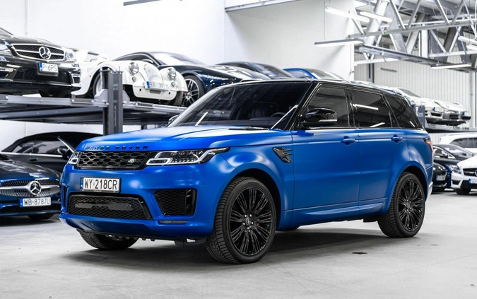 Land Rover Range Rover Sport cena 520000 przebieg: 52979, rok produkcji 2022 z Gubin małe 781